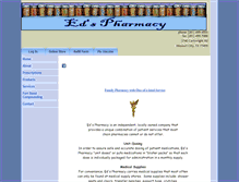 Tablet Screenshot of edspharmacy.com